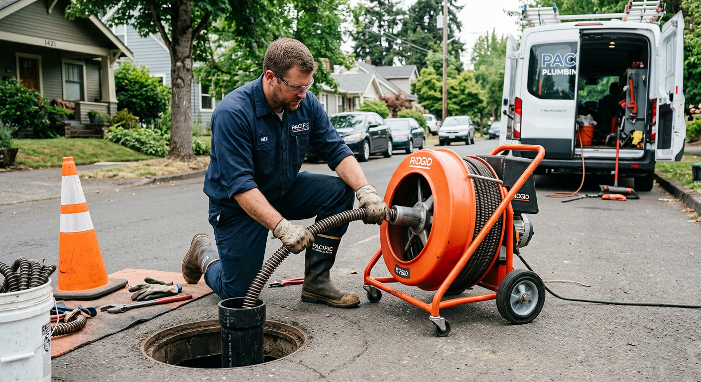 Dégorgement de canalisation principale enterrée à Clamart 95