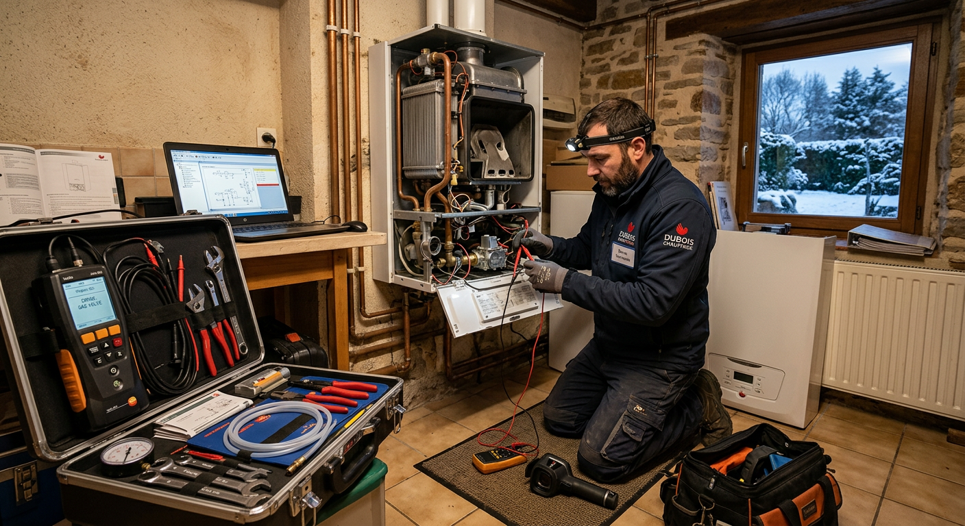 Dépannage urgence panne de chauffage chaudière à Clamart